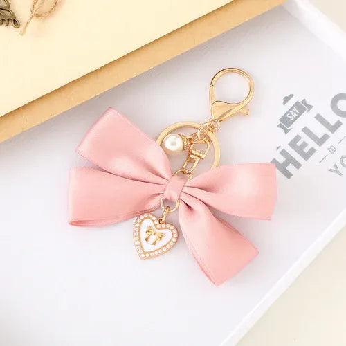 Bow & Pearl Charm